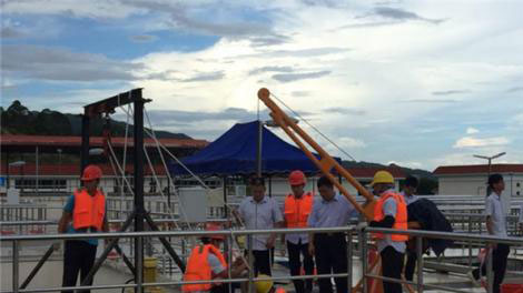 黨員樹模身先卒 炙熱搶修保供水——市供水公司潼湖水廠搶修高效反應(yīng)沉淀池攪拌機紀(jì)實